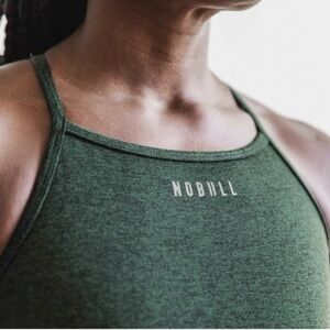 NWT NOBULL High-Neck Sports Bra - XXL - Deep Teal Heather